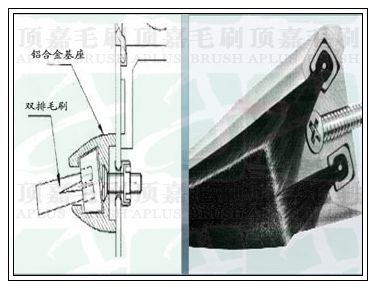 自動(dòng)扶梯防護(hù)毛刷